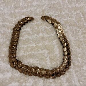 90s Vintage Metal Stretch Belt, 94 GRD